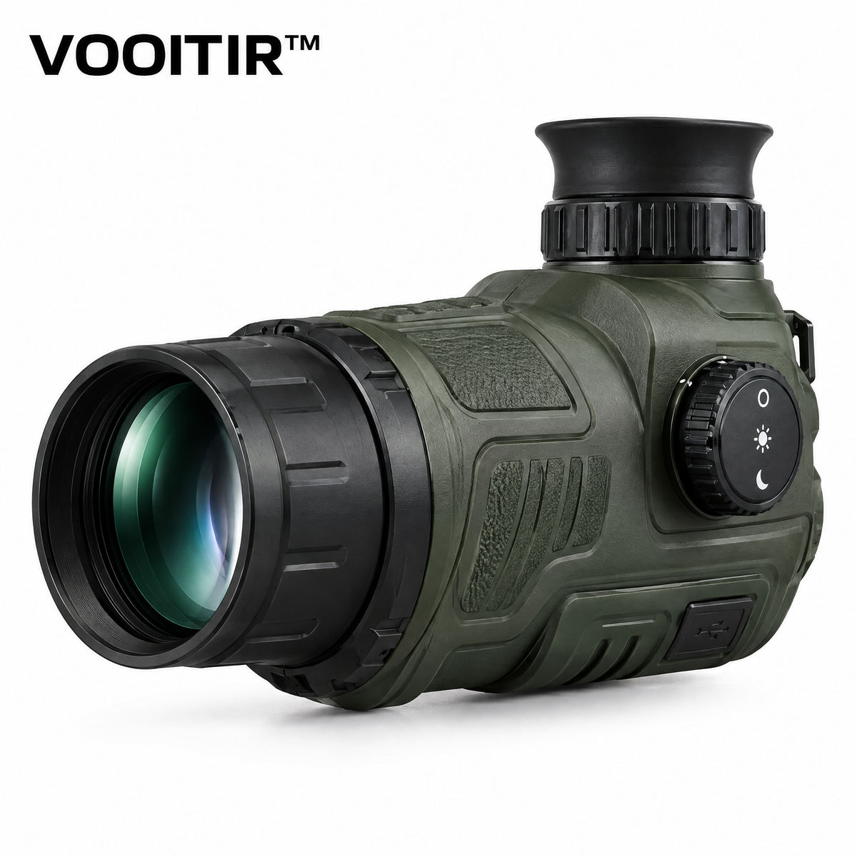 VOOITIR⢠NightScope Digital Monocular product view on white