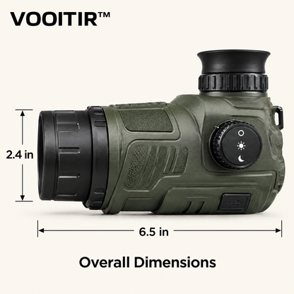 VOOITIR™ NightScope Digital Monocular dimensions