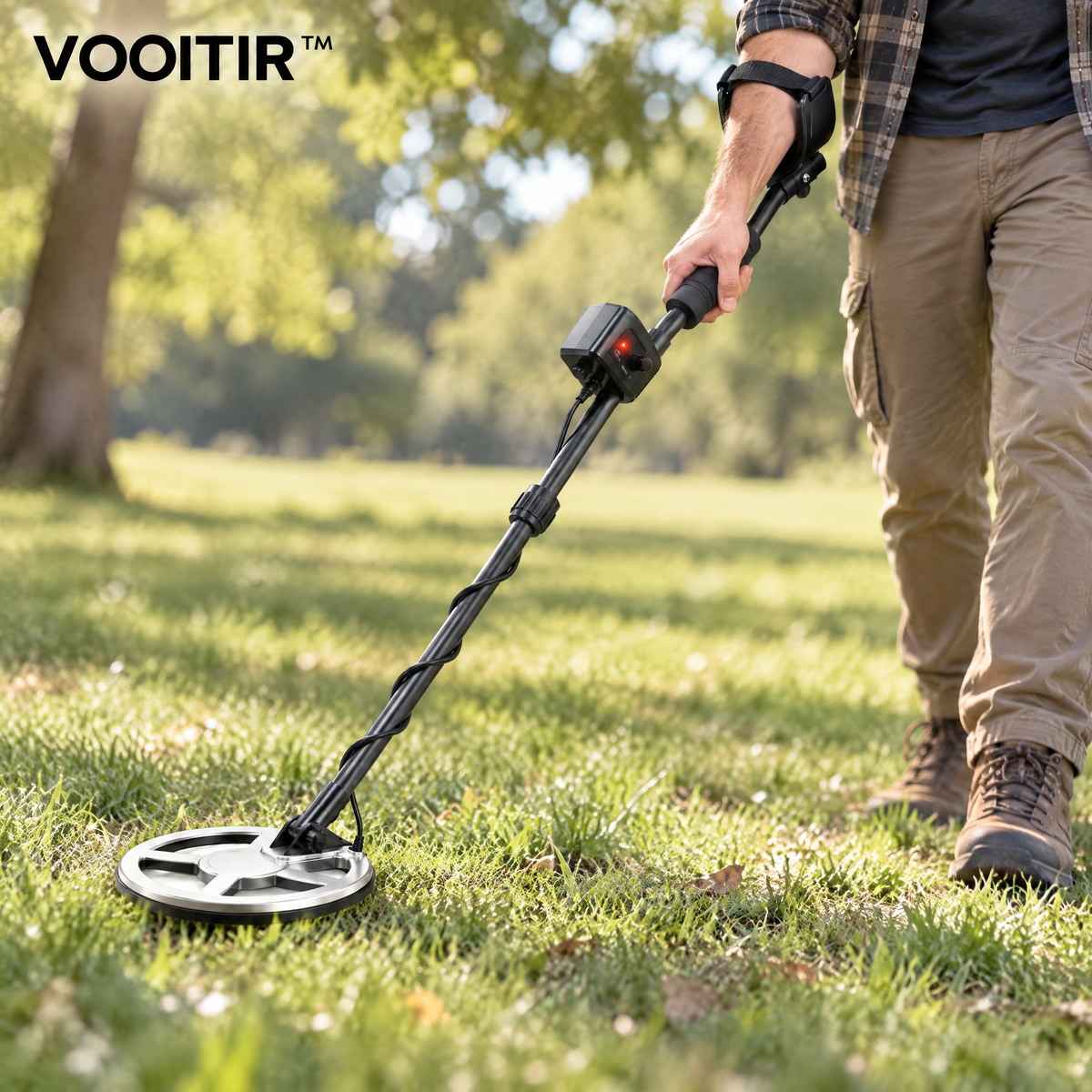 VOOITIR™ TerraScan Mini Metal Detector outdoor lifestyle image