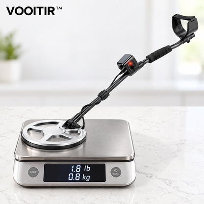 VOOITIR™ TerraScan Mini Metal Detector weight