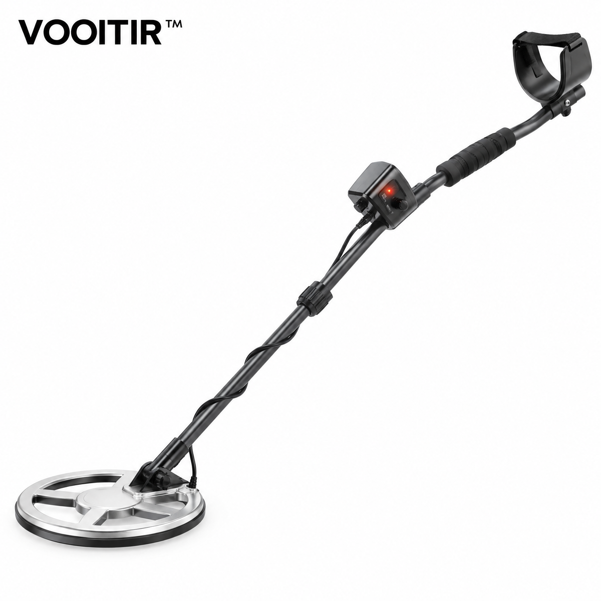VOOITIR™ TerraScan Mini Metal Detector product view on white
