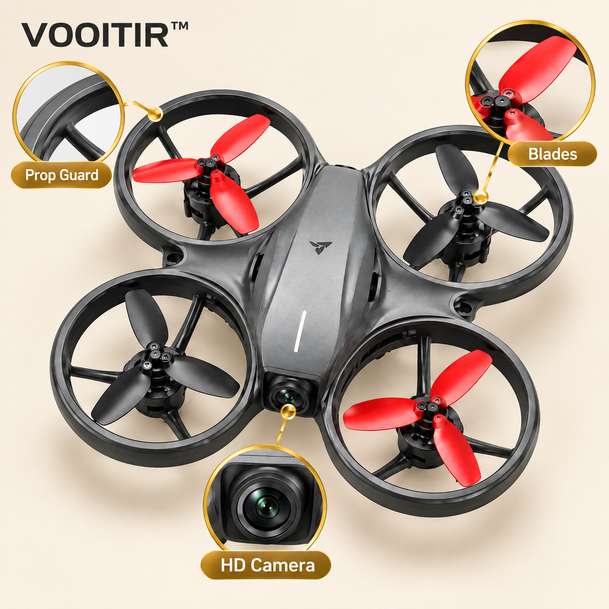 VOOITIR™ AeroFlip Stunt Drone detail image