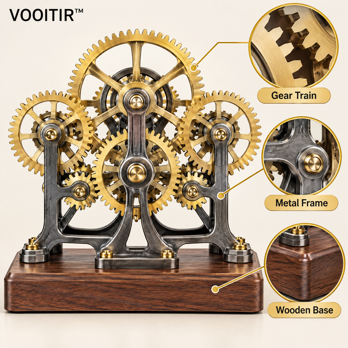 VOOITIR™ ChronoGear Mechanical Model detail image
