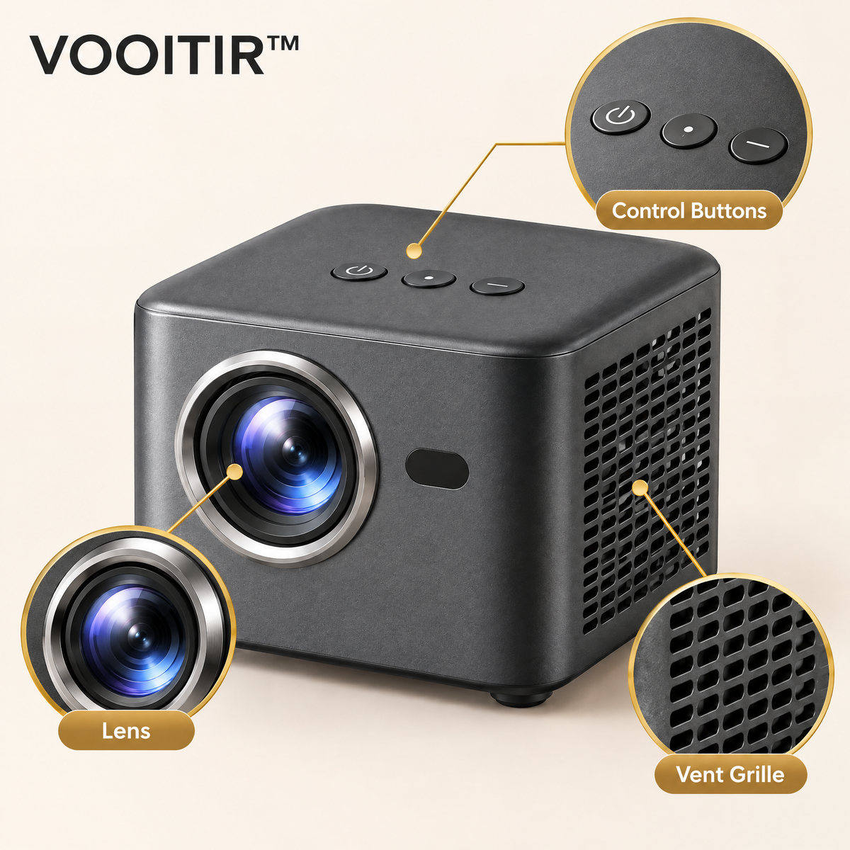VOOITIR™ Nova Pocket Projector detail image