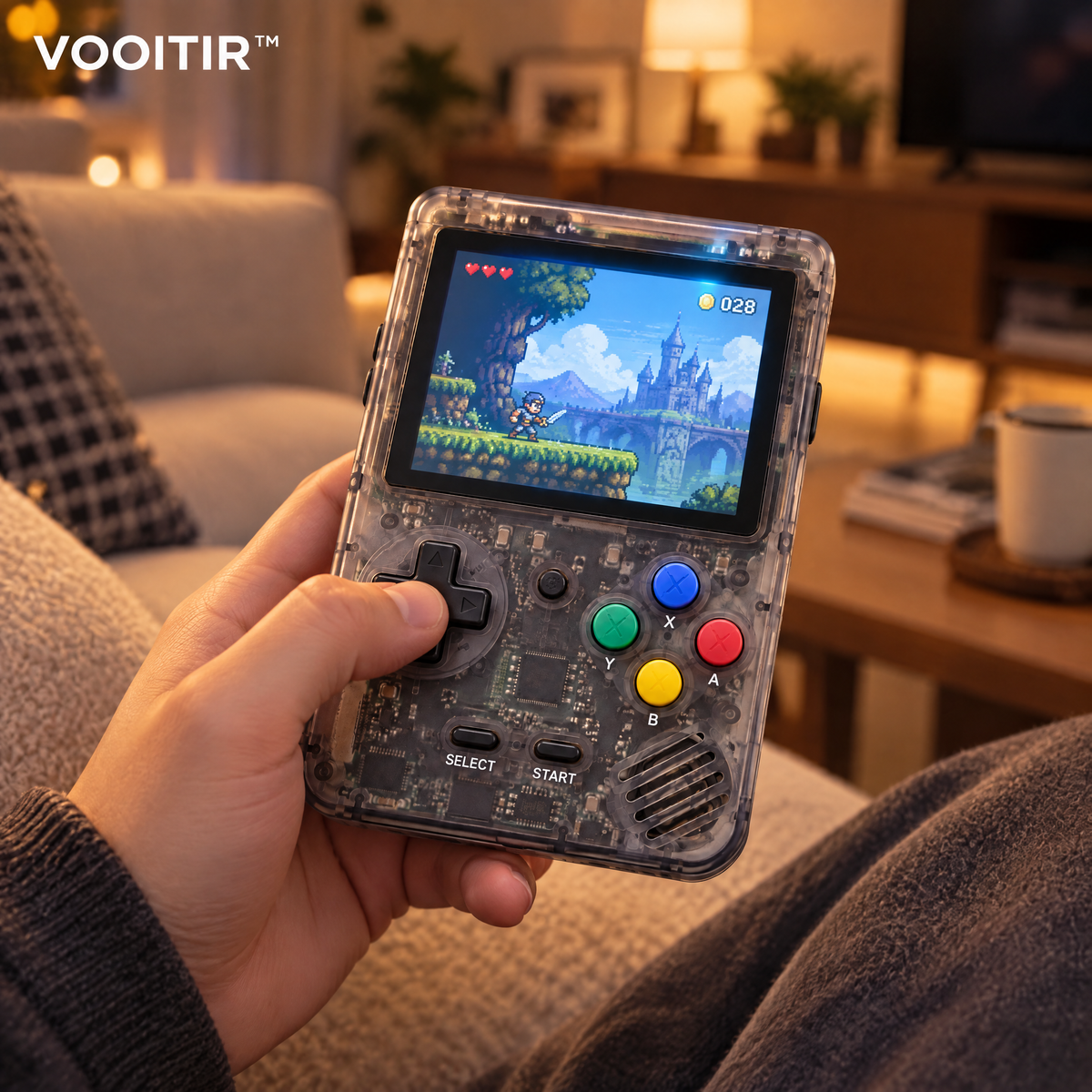VOOITIR™ PixelArc Retro Game Console lifestyle image