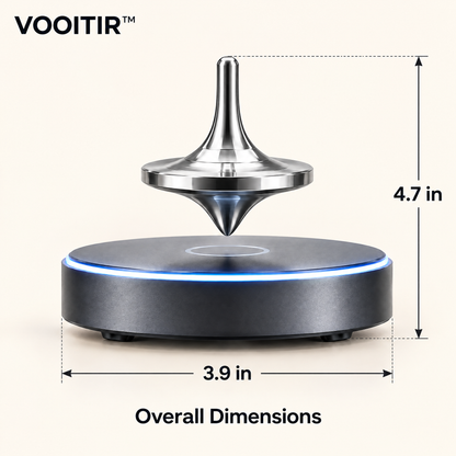 VOOITIR™ Orbit Magnetic Gyro dimensions