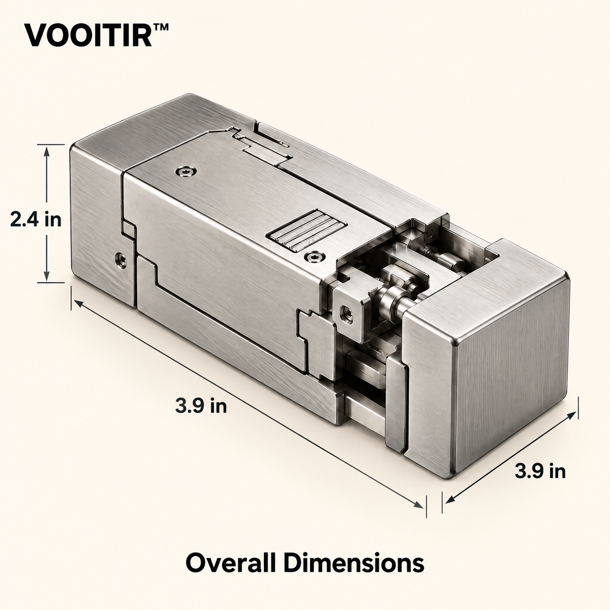 VOOITIR™ Vector Metal Puzzle Core dimensions