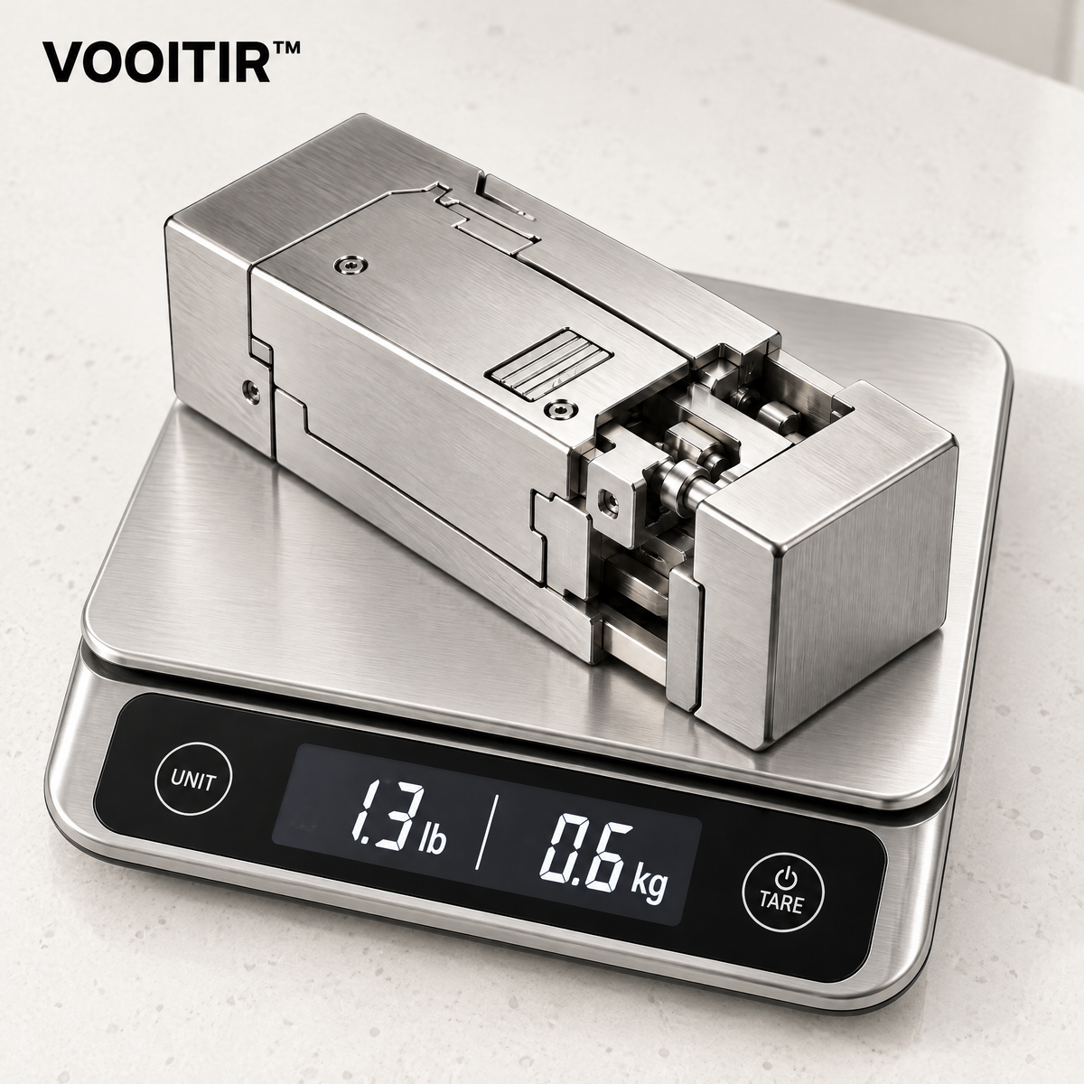 VOOITIR™ Vector Metal Puzzle Core weight and scale